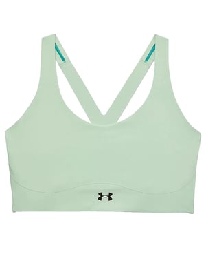 Under Armour Rush Smartform Womens Mint Sports Bra