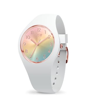 Ice Watch Ice Sunset - Rainbow Dameshorloge Wit 015743