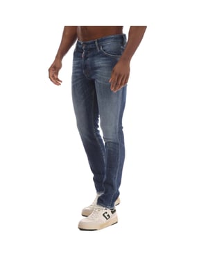 Dsquared2 Marinblå Cool Guy Jeans