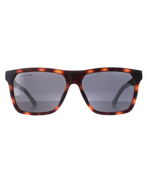 Lacoste Rectangle Mens Matte Havana Grey L972S
