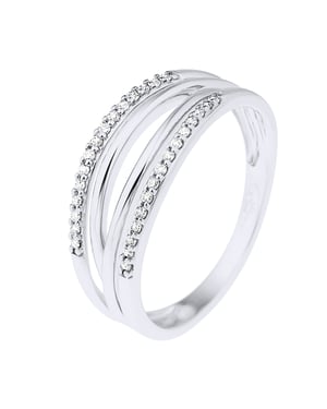 DIADEMA - Ring - Diamonds - White Gold