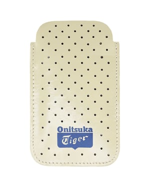 Onitsuka Tiger Cream Leather iPhone 5 Pouch Sleeve Case 113939 0397
