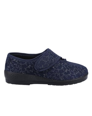 GBS Geraldine Wide Fit Slippers Womens