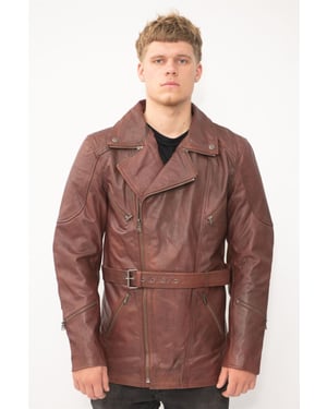 CE Armor Bikerjack met kruisrits voor heren - Boedapest