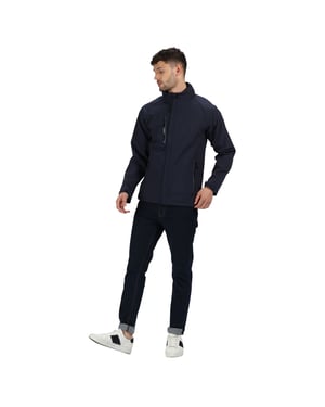 Regatta Mens Apex Soft Shell Jacka (Marin)
