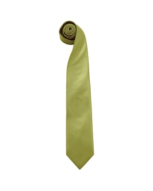 Premier Heren Kleuren Mode Stropdas (Grasgroen)