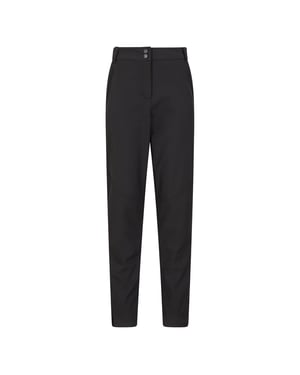 Mountain Warehouse dam/dam Sierra II Softshell RECCO skidbyxa (svart)