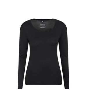 Mountain Warehouse Dames/Dames Keep The Heat Thermo Top (Zwart)