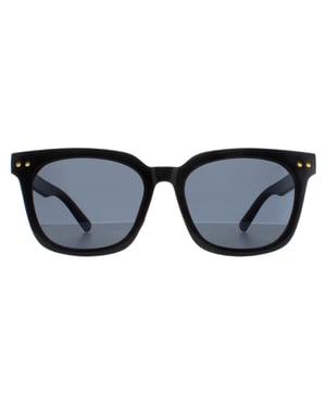 Atum Square Unisex Shiny Black Smoke Grey Meraki