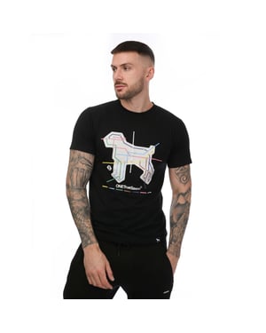 Men's One True Saxon Station T-Shirt in Black