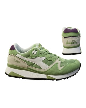 Diadora V7000 Nyl II Heren Groen Trainers