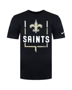 Nike NFL New Orleans Saints Legend Goal Post T-shirt för herrar
