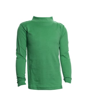 Unisex LPG700 t-shirt met lange mouwen en halve hals voor jongens en meisjes