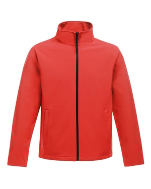 Regatta Opmerkelijk Heren Ablaze Afdrukbaar Softshell-jasje (Klassiek rood/zwart)