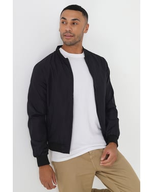 Black 'Sanjay' Bomber Jacket