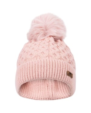 Trespass Dames/Dames Freja Pom Pom muts (Misty Rose)