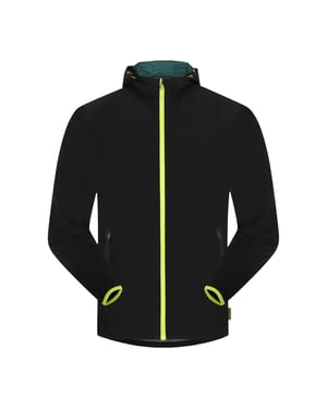 Aston Martin F1 Official Team Mens Black Rain Jacket