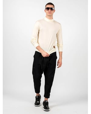 Bally Långärmad Sköldpaddshals Herr Gul