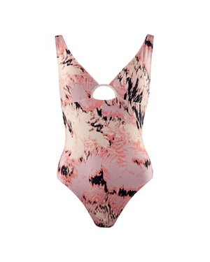 Gymshark Strappy Rug Dames Licht Roze Zwempak