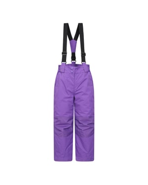 Mountain Warehouse Honing skibroek voor kinderen (Paars)