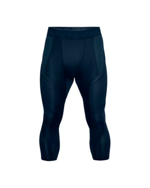 Under Armour Mens Threadborne Seamless Tight Cropped Leggings Marin 1306391 408