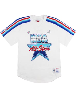Mitchell & Ness NBA Mesh All Star Heren T-shirt