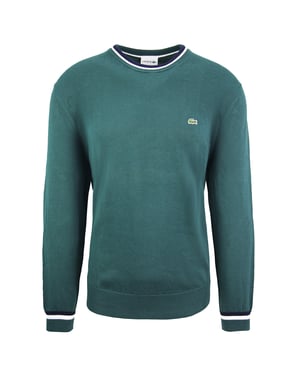 Lacoste Logo Herr Grön Tröja