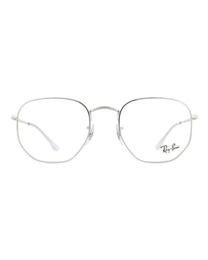 Ray-Ban Glasses Frames RB6448 Hexagonal 2501 Silver 54mm