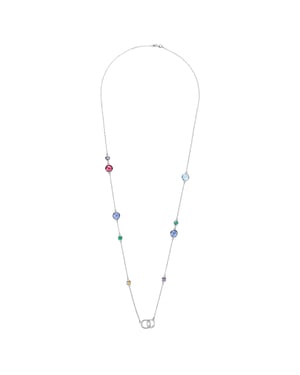 Orphelia 'Eloise' Dames 925 Sterling Zilveren Ketting - Zilver ZK-7409