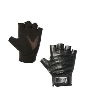Puma x Selena Gomez Style Womens Biker Gloves Fingerless Black 041526 01