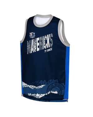 NBA Dallas Mavericks 77 Luka Doncic Mens Fast Break Shooter Vest