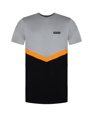 Devote London Bruno Mens Orange/Black T-Shirt