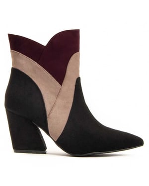 Montevita Heel Ankle Boot Mila I Svart