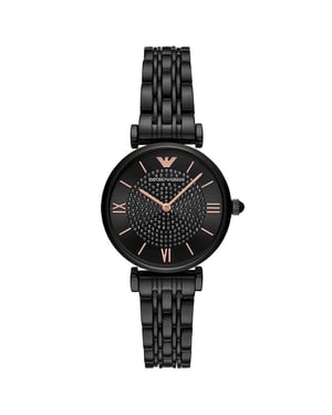 Emporio Armani AR11245 T-Bar zwart dameshorloge