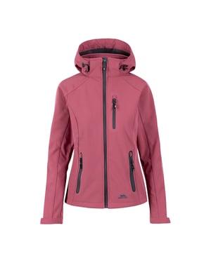 Trespass - Dames Bela II Waterbestendige Softshell Jas (Rozentoon)