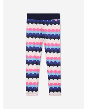 Billieblush Girls Sea Shell Leggings in Pink