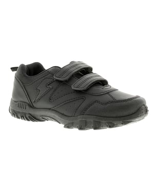 Rockstorm bolt boys kids school shoes black