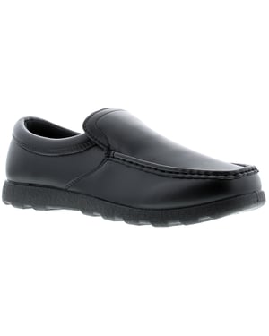 Rockstorm Mens Smart Shoes Valley Slip On black