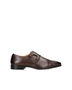 KG Kurt Geiger Leather Collins Double Monk