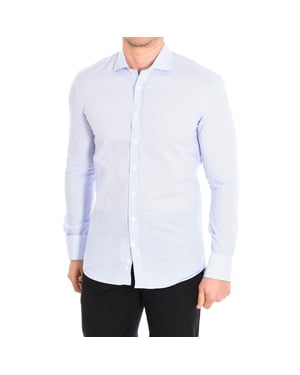 Slim long sleeve shirt with lapel collar BRUCE4 man