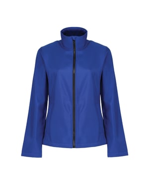 Regatta dam/dam Ablaze Printable Softshell-jacka (Royal Blue/Black)