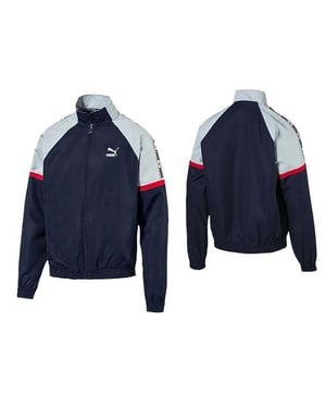 Puma XTG Blue Woven Track Jacket - Herr