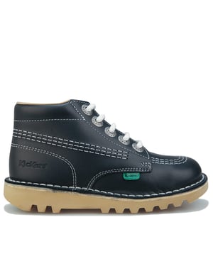 Boy's Kickers Children Kick Hi Core Boots in Navy
