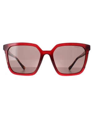 Radley Square Womens Transparent Burgundy Brown Allington 6506