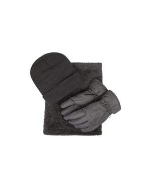 Mountain Warehouse Tillbehörssats för barn (Förpackning med 3 st) (Charcoal)