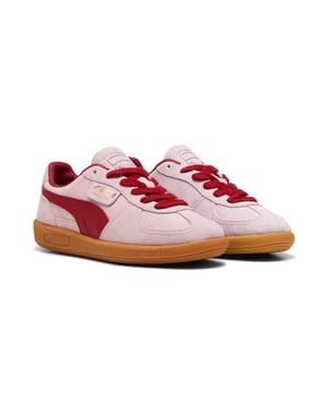 Puma Palermo Läder Rosa/Mörk Crimson Sneakers