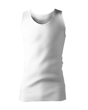 Heat Holders - Mens Cotton Thermal Underwear Sleeveless Vest