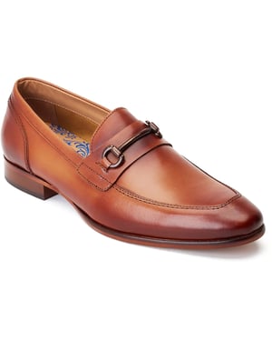 Base London Russo Leren Herenpantoffels Burnt Tan