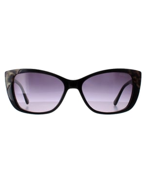 Guess GU7511 05B zwart donkerblauw gradiënt zonnebril