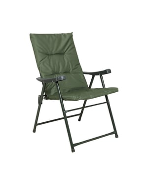 Mountain Warehouse Gewatteerde vouwstoel (Kaki Groen)